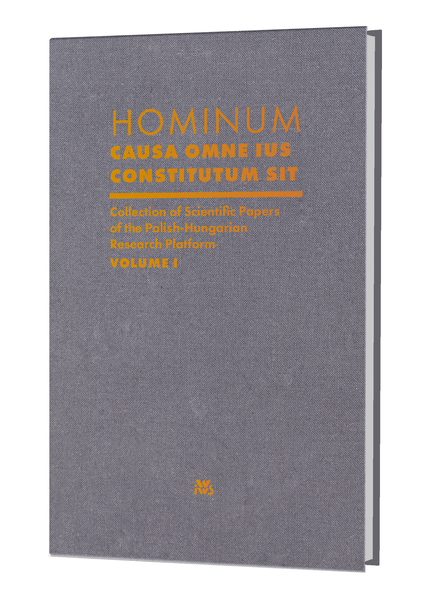 Hominum causa omne ius constitutum sit - collection of scientifi